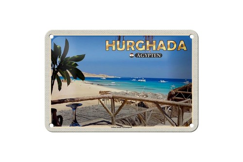 Blechschild reise 18x12 - reise, cm
