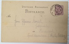 Deutsches Reich -- Postkarte
