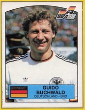 56	Guido Buchwald GER - cut out ✂ - Panini UEFA EURO 88 Germany