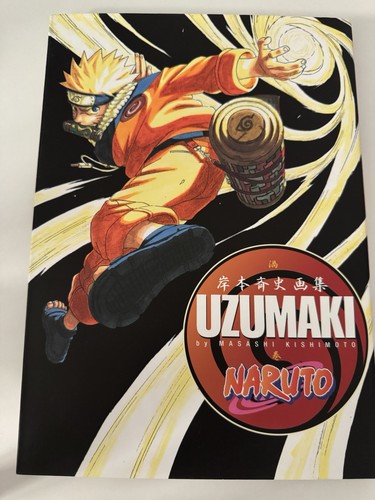 Naruto artbook uzumaki - artbook,