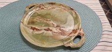 Tablett Aus Marmor mit Griffen Onyx Alabaster Heim Dekor