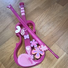 Barbie Geige Vintage Retro Musical Melodie Violine seltenheit! Kinderspielzeug