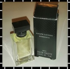 Romance for Men ~ Eau de Toilette ~ Ralph Lauren ~ 7ml Mini Parfum ~ Vintage '99