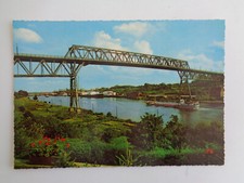 AK Postkarte ungelaufen Nord-Ostsee-Kanal Hochbrücke NOK Schleswig-Holstein 70er