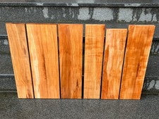 Apfelbaum Bretter 6 Stück Reste mit Fehlern Smokerholz Apfelholz