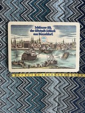 Schöner großer Bierdeckel - Schlösser Alt der Altstadt-Schluck aus Düsseldorf.
