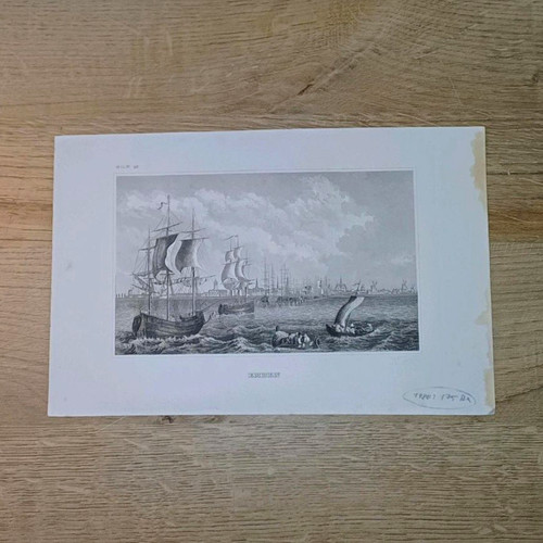 Original stahlstich - original,