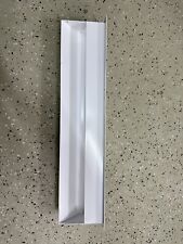 KRATKI Lüftungsgitter LUFT Warmluftgitter 9 x 60 cm Weiß Abluftgitter Lüftung