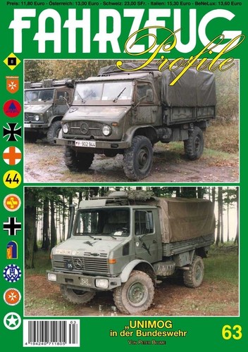 Fahrzeug profile 63 unimog - fahrzeug,