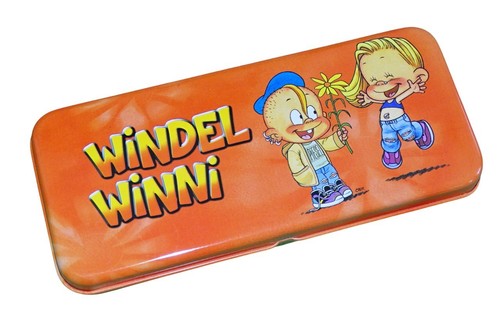 Windel winni stiftebox - winni, metall