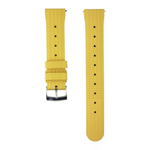 Uhrenarmband waffel kautschuk - uhrenarmband, waffel-kautschuk