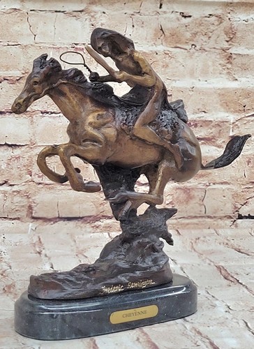Bronze skulptur frederic - bronze,