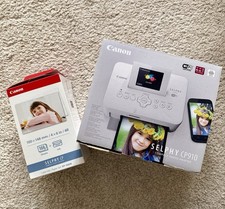 Canon Selphy CP910 – Kompakt-Fotodrucker – Komplettset mit Canon Color Ink/Paper