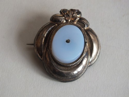Alte kleine schaumgoldbrosche - alte,