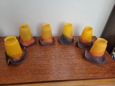 6er Set Vintage Französische