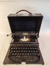 DDR Reiseschreibmaschine Schreibmaschine Erika Mod. 9 Seidel Naumann Koffer 1954