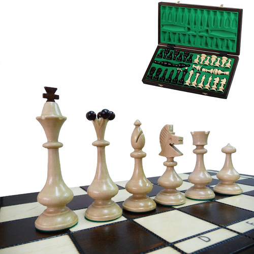 Große holz schachspiel - große,