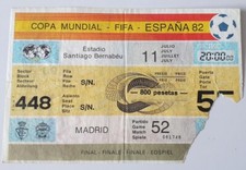 WM Finale 11.7.82 in Madrid / Spanien: Deutschland - Italien DFB Spiel 52