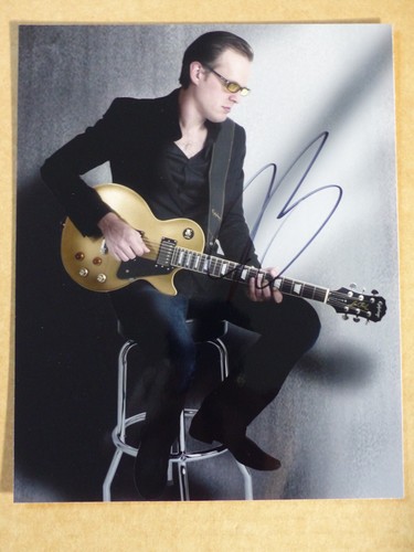 Joe bonamassa signed autogramm - bonamassa,
