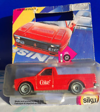 SIKU 1049 WERBEMODELL COCA COLA COKE VW GOLF PICK UP CADDY 1:55 OVP BOX NOS MOC