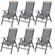 6x Hochlehner Gartensessel