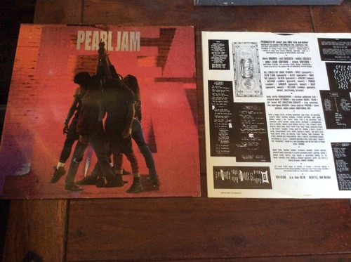 Pearl jam ten lp vinyl - pearl, [lp