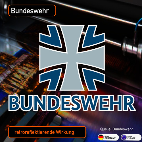 Bundeswehr logo mit - mit, schrift