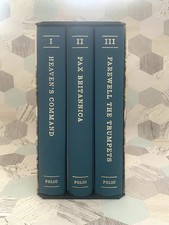 Folio Society Pax Britannica James Morris 3x Hardback Book Box Set