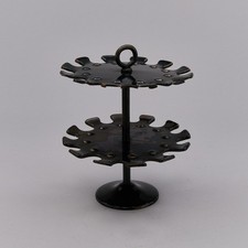 Toller original alter - großer Stempelhalter - für 2x 12 = 24 ! Stempel