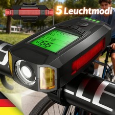 LED Fahrradlampe Set USB Akku