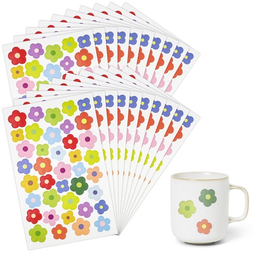780 stück sticker blumen 20 - 780,