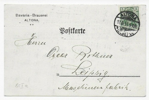 Postkarte bavaria brauerei - postkarte,