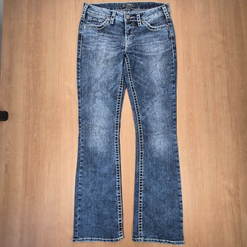 Silver y2k jeans aiko - silver,