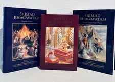 Srimad Bhagavatam Set 3 Bände - Canto 2  dt. + Canto 3+12 (engl.) -WZK Konv