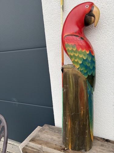 Vintage figur ara papagei - ara,