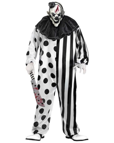 Halloween horror clown kostüm - clown,