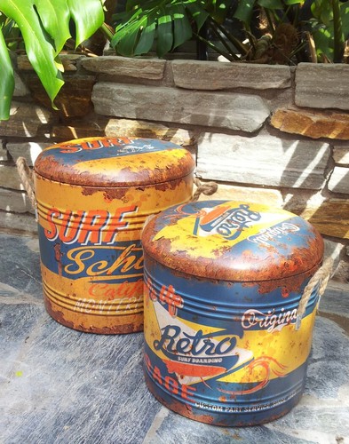 Sitztonne vintage sitzhocker - vintage,,