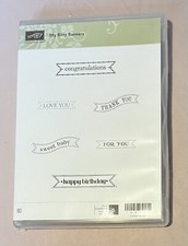Stampin' Up Itty Bitty Banner