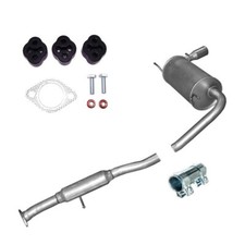 Endschalldämpfer Auspuff für Mazda MX5 1.6i -16V  + Montagesatz