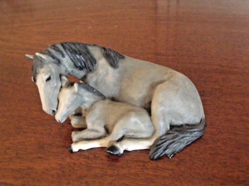 Castagna figur pferd fohlen - castagna, +