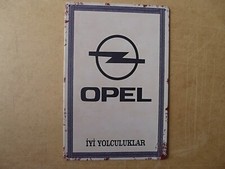 OPEL - Vintage, Nostalgie – Blechschild