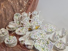 Queens 1875 Fine Bone China England Country Meadow – Einzelteile zur Auswahl