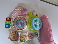 Vtech Baby Abenteuer Spieltisch Pink – Bunter Babyspieltisch Mit 6 Spielfeldern 