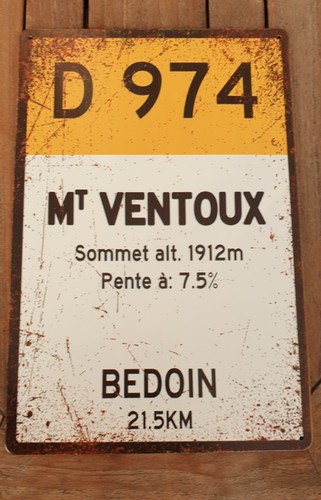 Mont ventoux blechschild neu - blechschild,
