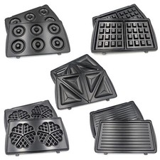 Ersatzplatten für Snack-Maker Einsätze Formen Kontaktgrill Sandwich-Toaster