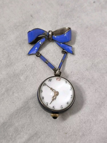 Ausgefallene broschenuhr 925 - ausgefallene,