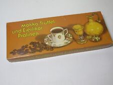 DDR Pralinenschachtel - ELFE für Delikat - Mokka Trüffel und Eierlikör Pralinen