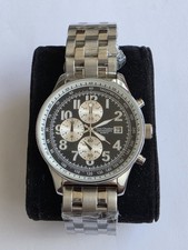 Pierre Chaubert Chronograph Date Miyota Quarz 41mm Herrenuhr UNGETRAGEN