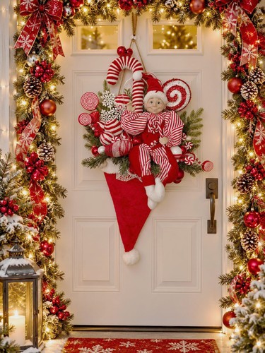 Weihnachtskranz türkranz - 🎅weihnachtskranz,