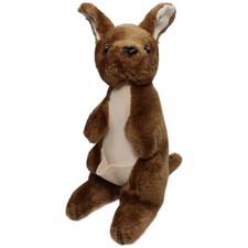 DKO Känguru, stehend Kuscheltier 30cm Gebraucht